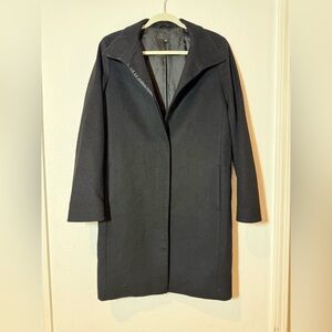 Uniqlo Classic Wool Blend Black Women's Coat